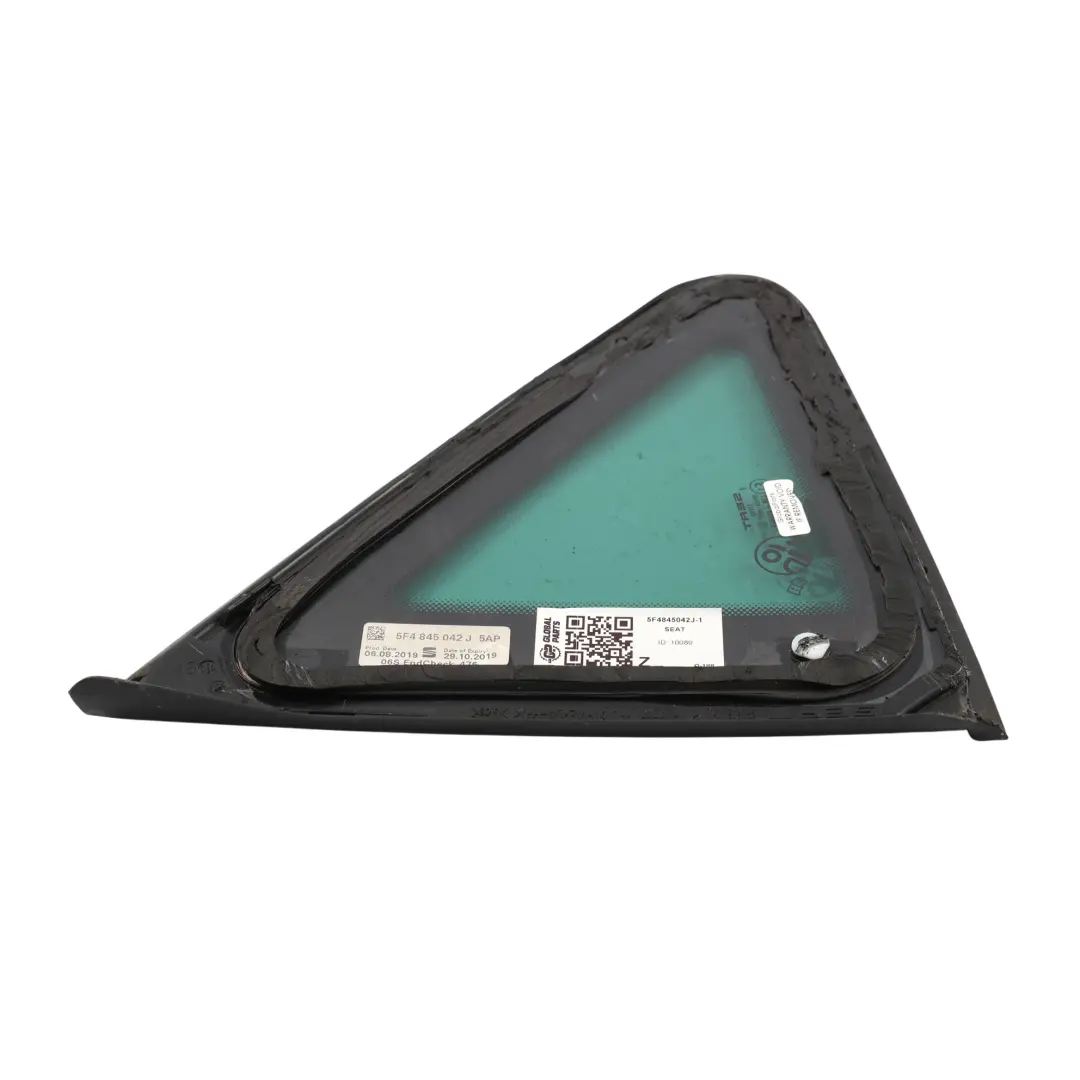 MK3 5F Finestrino Posteriore Destro Vetro Oscurato per Seat Leon con numero di parte 5F4845042J Seat Leon MK3 5F Finestrino Posteriore Destro Vetro Oscurato - SKU 5F4845042J-1 - Numero di parte 5F4845042J