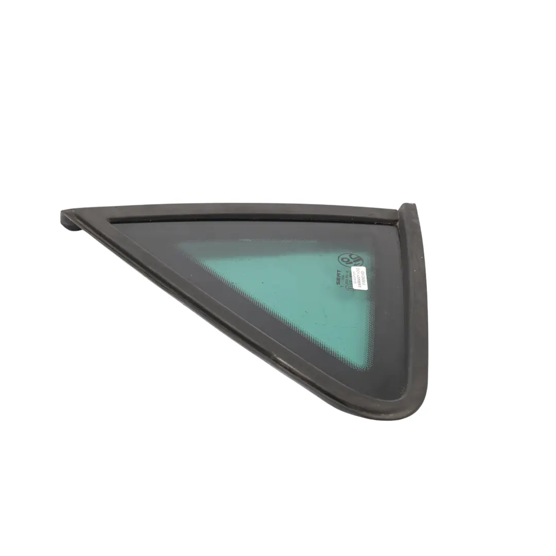 Mk3 5F Door Quarter Window Rear Right O/S Tinted Glass to Seat Leon with Part number 5F4845042J Seat Leon Mk3 5F Door Quarter Window Rear Right O/S Tinted Glass - SKU 5F4845042J-1 - Part number 5F4845042J