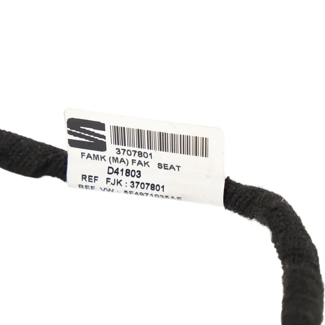 MK3 5F Cableado Arnés Puerta Delantero Conductor para Seat Leon con número de pieza 5F4971035AE Seat Leon MK3 5F Cableado Arnés Puerta Delantero Conductor - SKU 5F4971035AE - Número de pieza 5F4971035AE