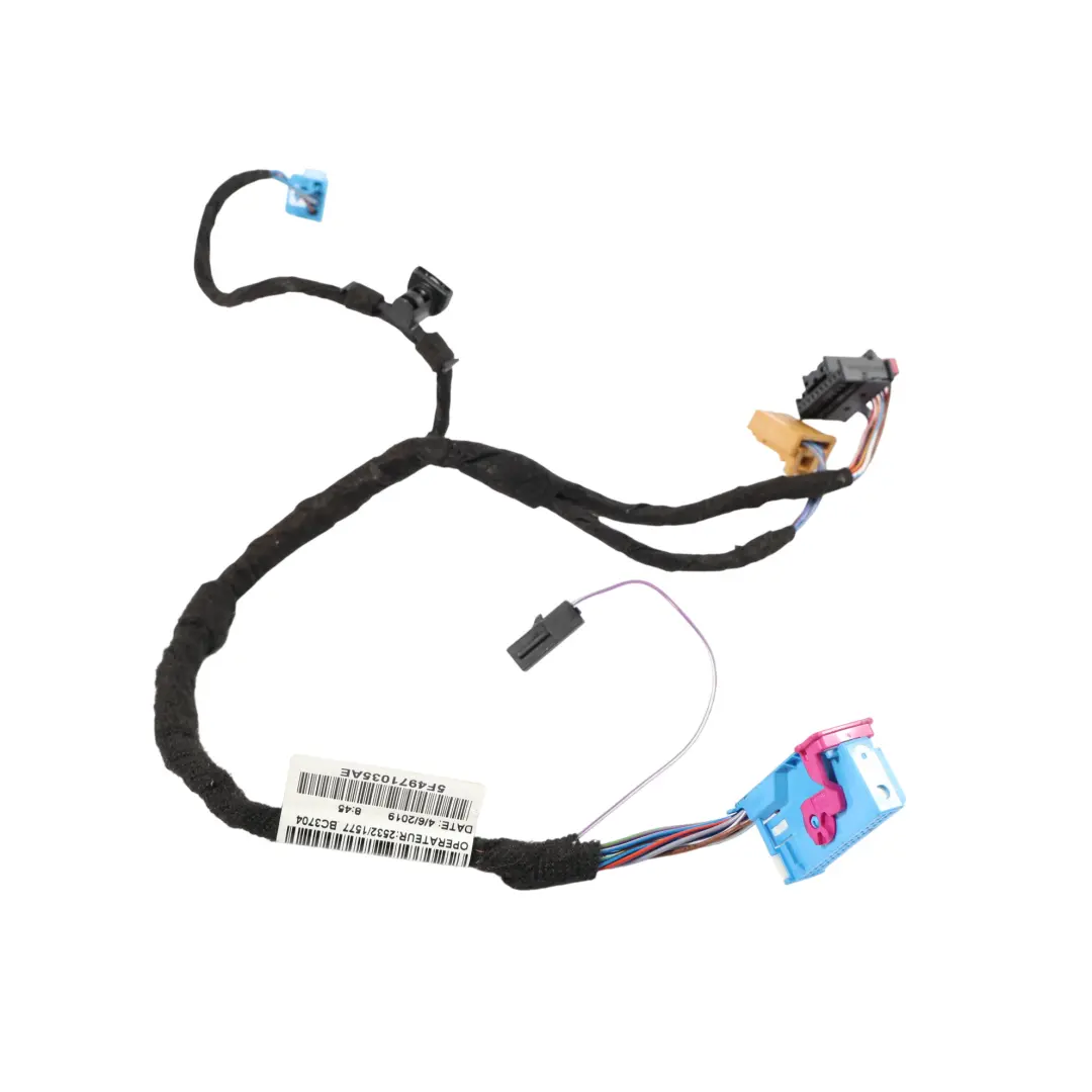 MK3 5F Cableado Arnés Puerta Delantero Conductor para Seat Leon con número de pieza 5F4971035AE Seat Leon MK3 5F Cableado Arnés Puerta Delantero Conductor - SKU 5F4971035AE - Número de pieza 5F4971035AE