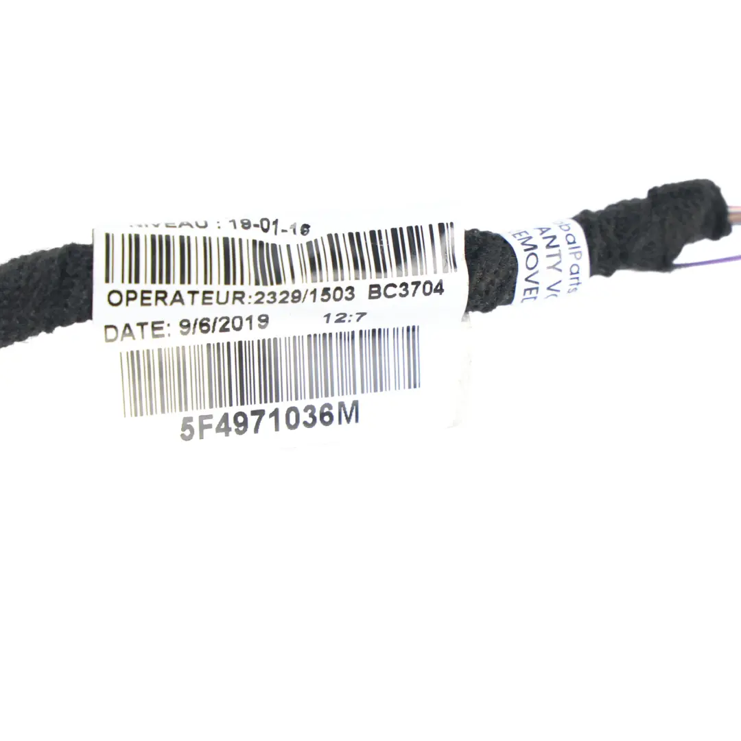 Seat Leon MK3 5F Türkabelbaum Vorne Beifahrerseite - SKU 5F4971036M - Teilenummer 5F4971036M