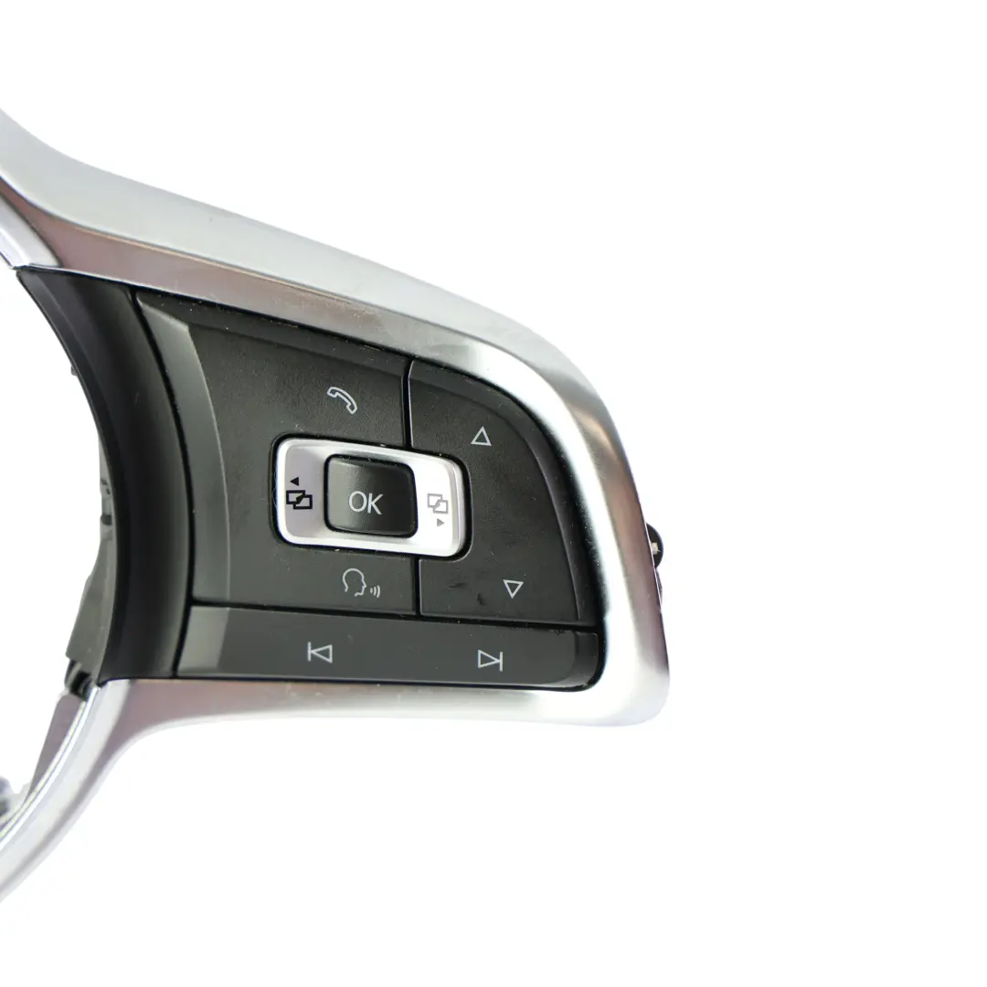 Multifunction Steering Wheel Frame Cover Trim to Volkswagen Golf Mk7 with Part number 5G0419091 Volkswagen Golf Mk7 Multifunction Steering Wheel Frame Cover Trim - SKU 5G0419091-3 - Part number 5G0419091