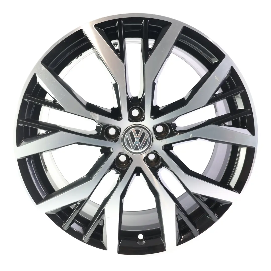 Rim Alloy Aluminium Black 19" 7,5J ET:51 to Volkswagen Golf Mk7 Wheel with Part number 5G0601025AN Volkswagen Golf Mk7 Wheel Rim Alloy Aluminium Black 19" 7,5J ET:51 - SKU 5G0601025AN-1 - Part number 5G0601025AN