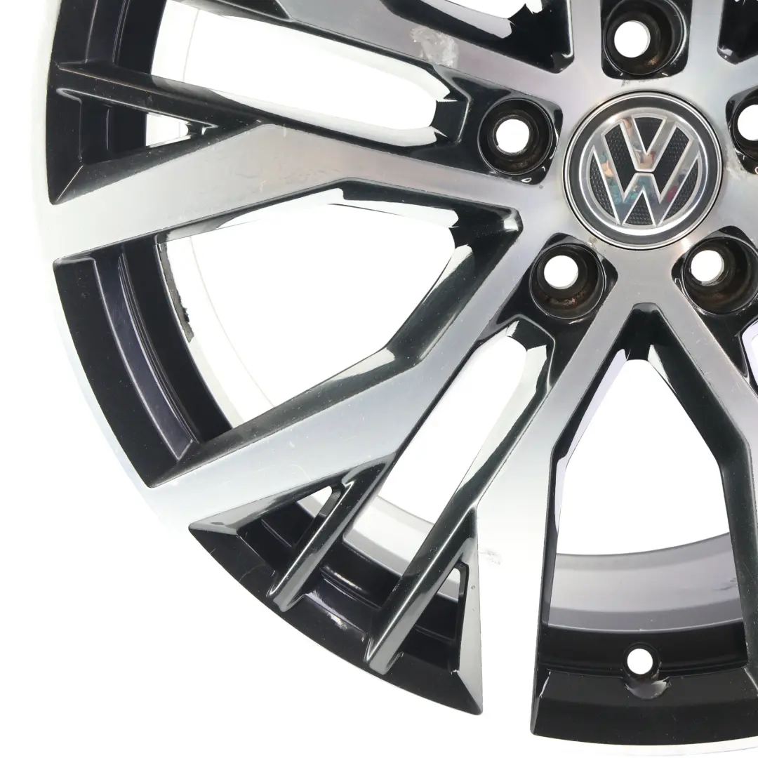 Rim Alloy Aluminium Black 19" 7,5J ET:51 to Volkswagen Golf Mk7 Wheel with Part number 5G0601025AN Volkswagen Golf Mk7 Wheel Rim Alloy Aluminium Black 19" 7,5J ET:51 - SKU 5G0601025AN-1 - Part number 5G0601025AN