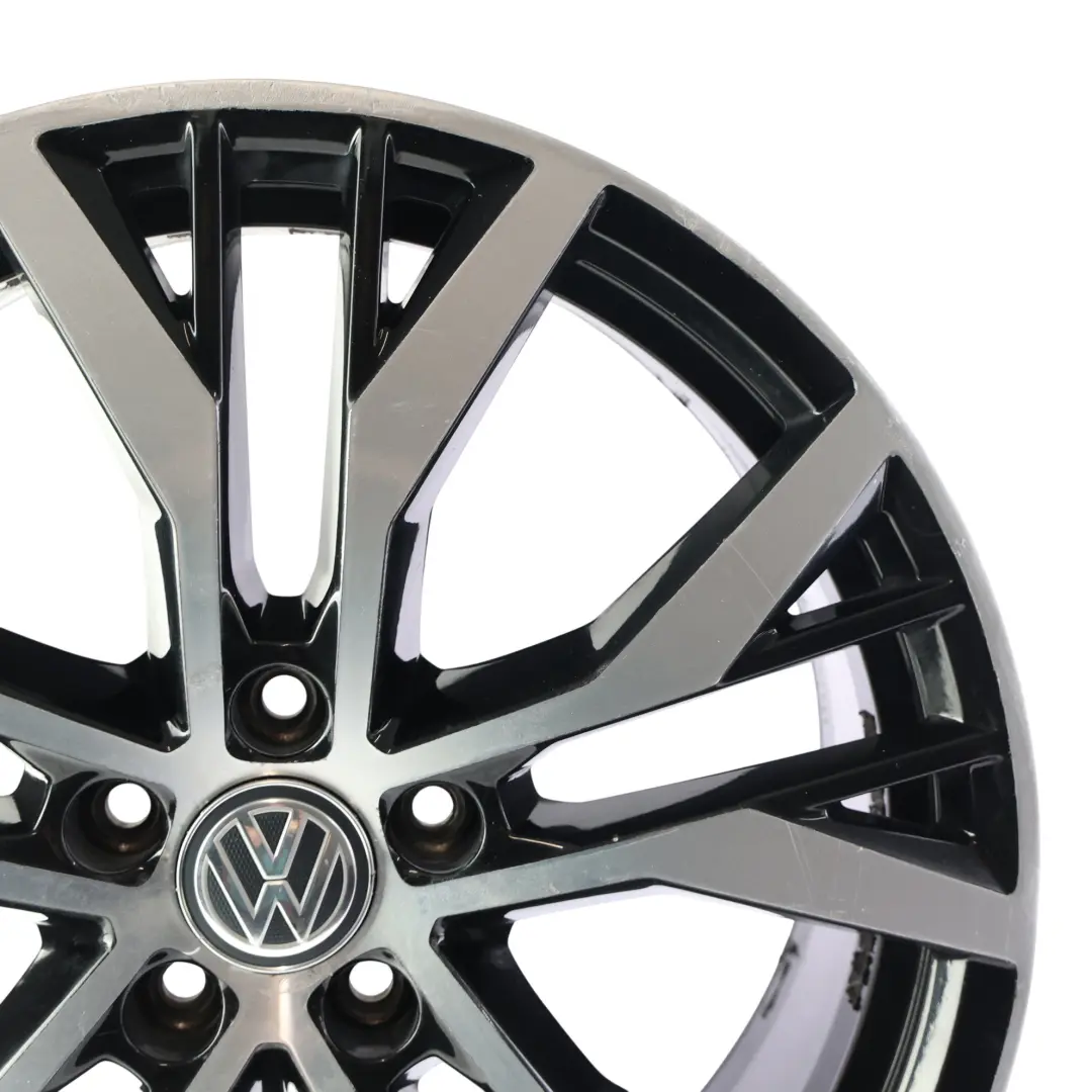 Rim Alloy Aluminium Black 19" 7,5J ET:51 to Volkswagen Golf Mk7 Wheel with Part number 5G0601025AN Volkswagen Golf Mk7 Wheel Rim Alloy Aluminium Black 19" 7,5J ET:51 - SKU 5G0601025AN-2 - Part number 5G0601025AN
