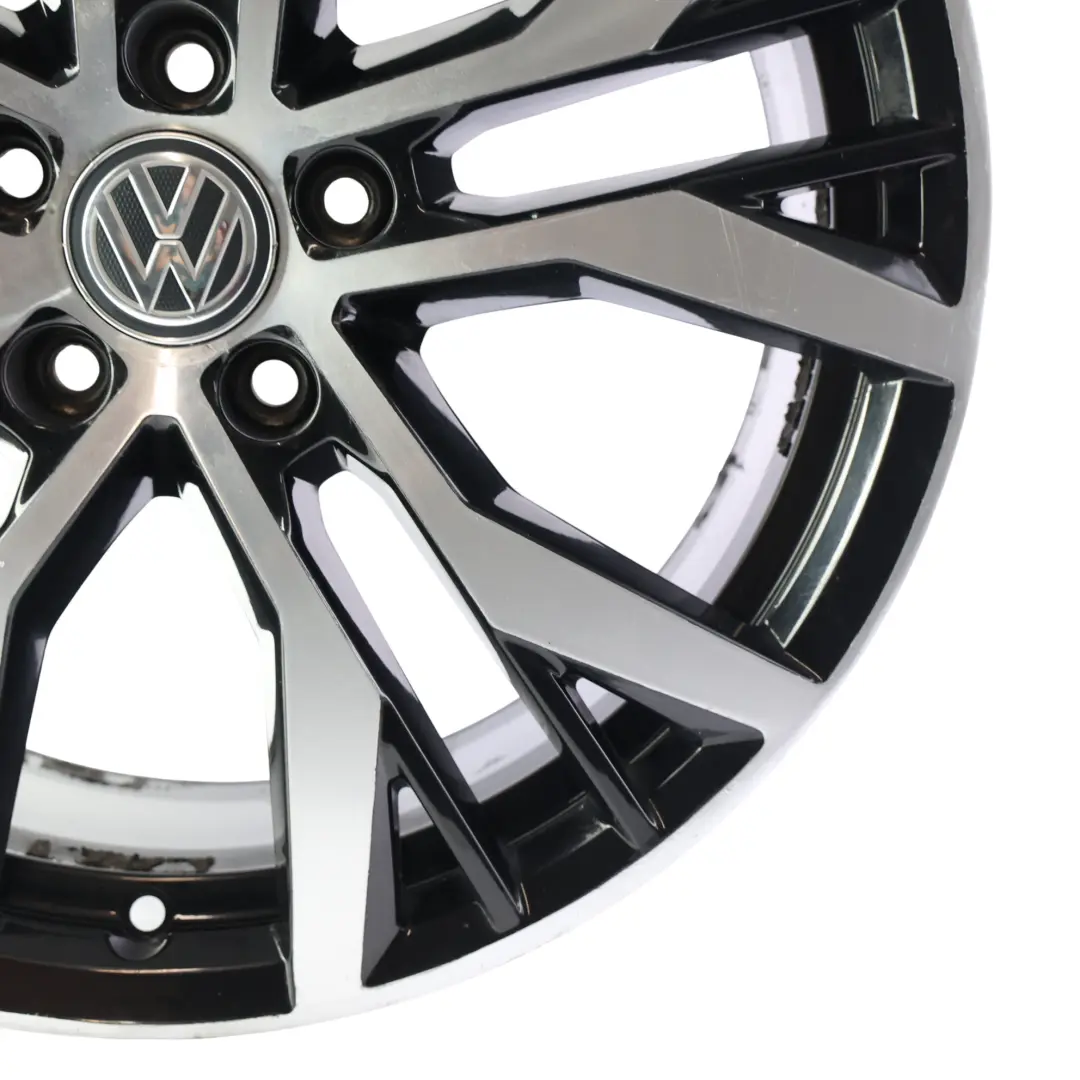 Volkswagen Golf Mk7 Llanta Aleación Aluminio Negra 19"7,5J ET:51 - SKU 5G0601025AN-2 - Número de pieza 5G0601025AN