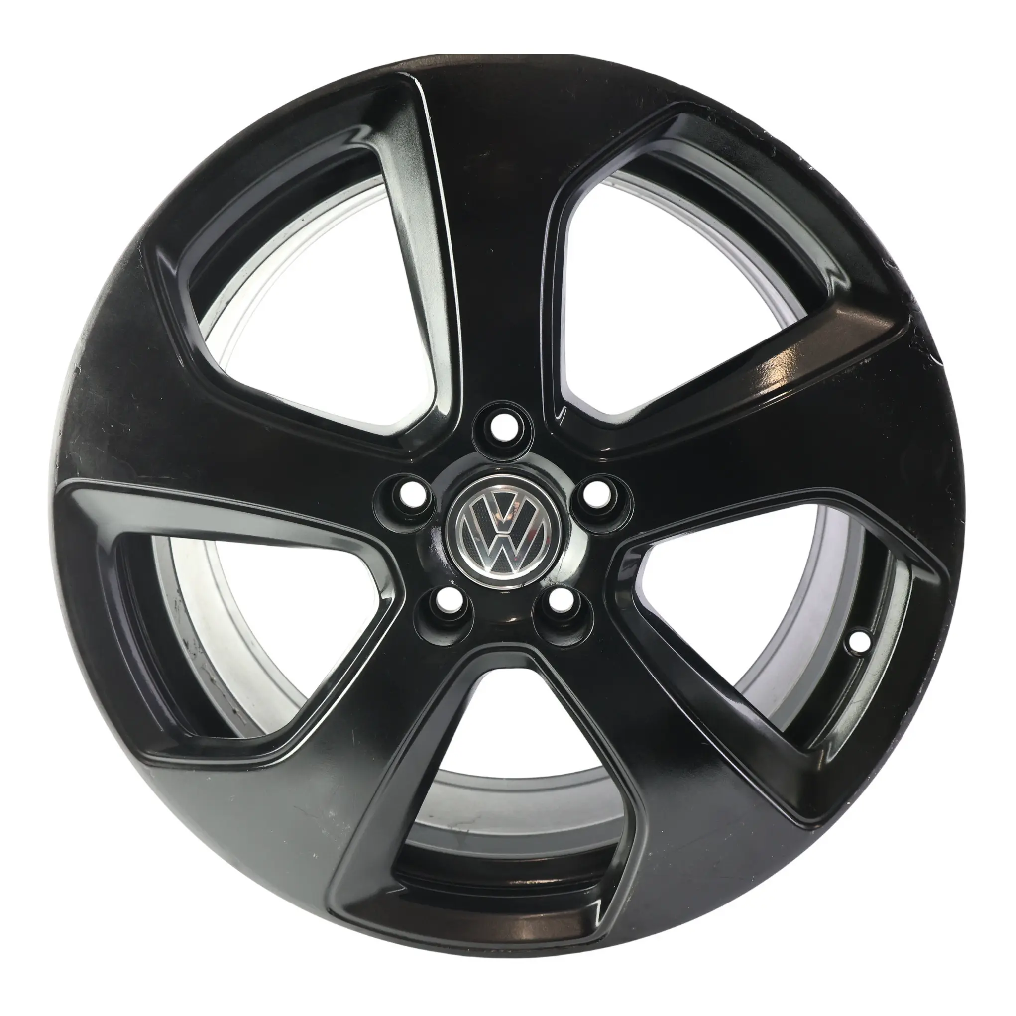 Volkswagen Golf Mk7 Llanta Aleación Negro 18" 7.5J ET:49 5G0601025AS