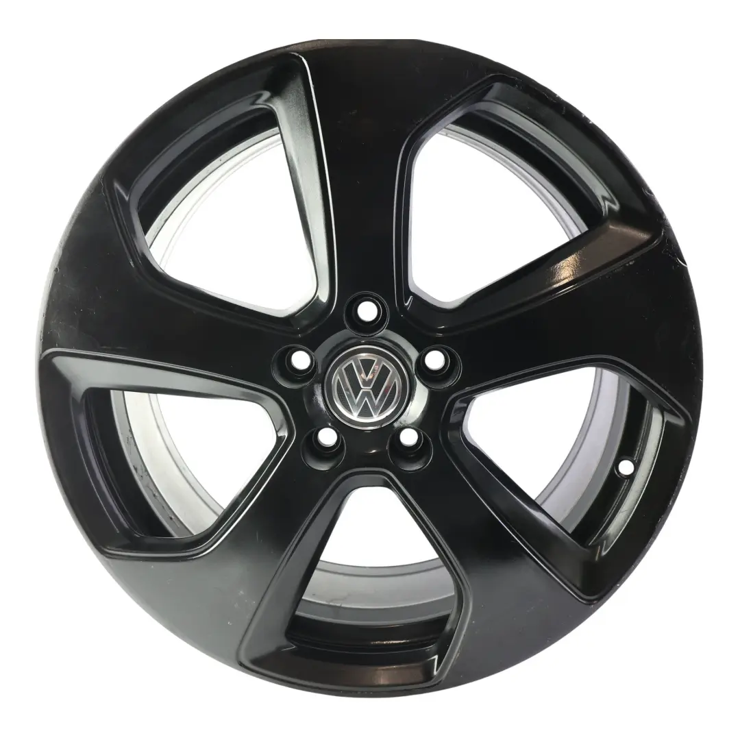 Llanta Aleación Negro 18" 7.5J ET:49 para Volkswagen Golf Mk7 con número de pieza 5G0601025AS Volkswagen Golf Mk7 Llanta Aleación Negro 18" 7.5J ET:49 - SKU 5G0601025AS-5 - Número de pieza 5G0601025AS