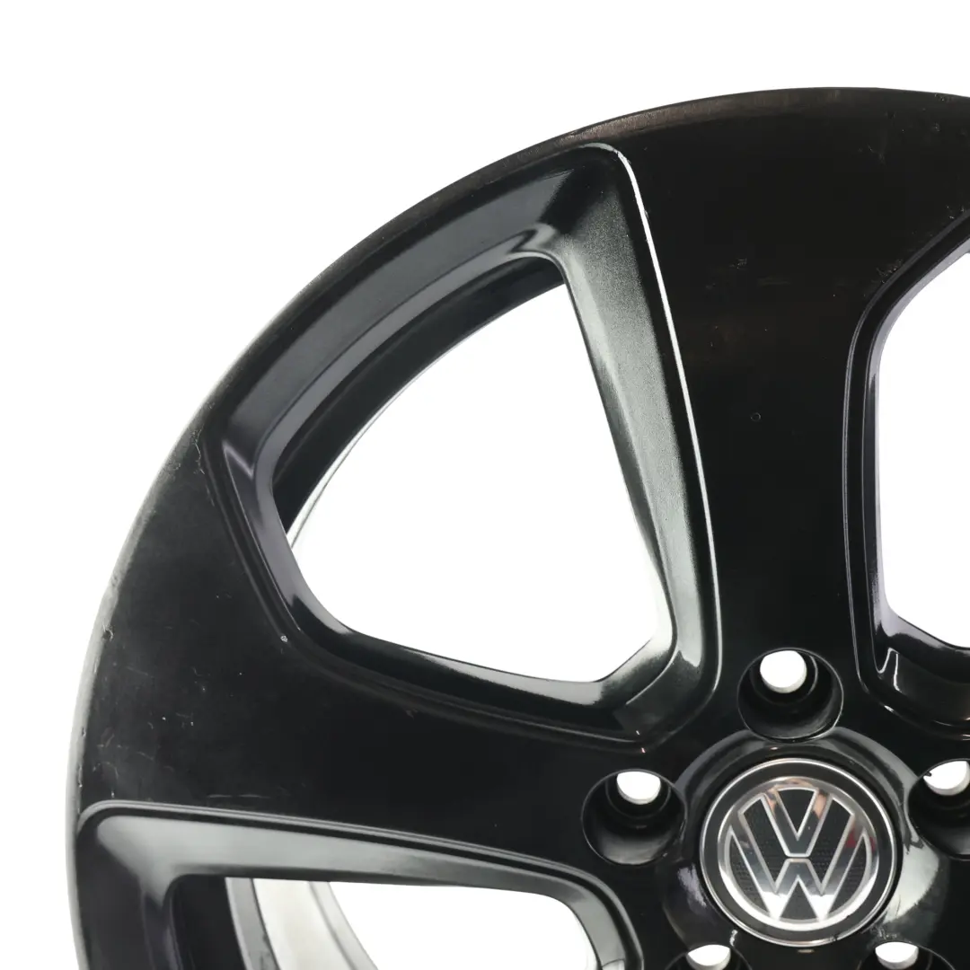 Volkswagen Golf Mk7 Felga Aluminiowa Czarna 18" 7.5J ET49 - SKU 5G0601025AS-5 - Numer Części 5G0601025AS