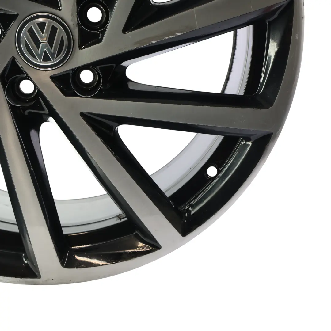 Volkswagen Golf R Mk7 Jante Alliage Noir 19" 8J ET:50 Spielberg - SKU 5G0601025DB-1 - Numéro de pièce 5G0601025DB