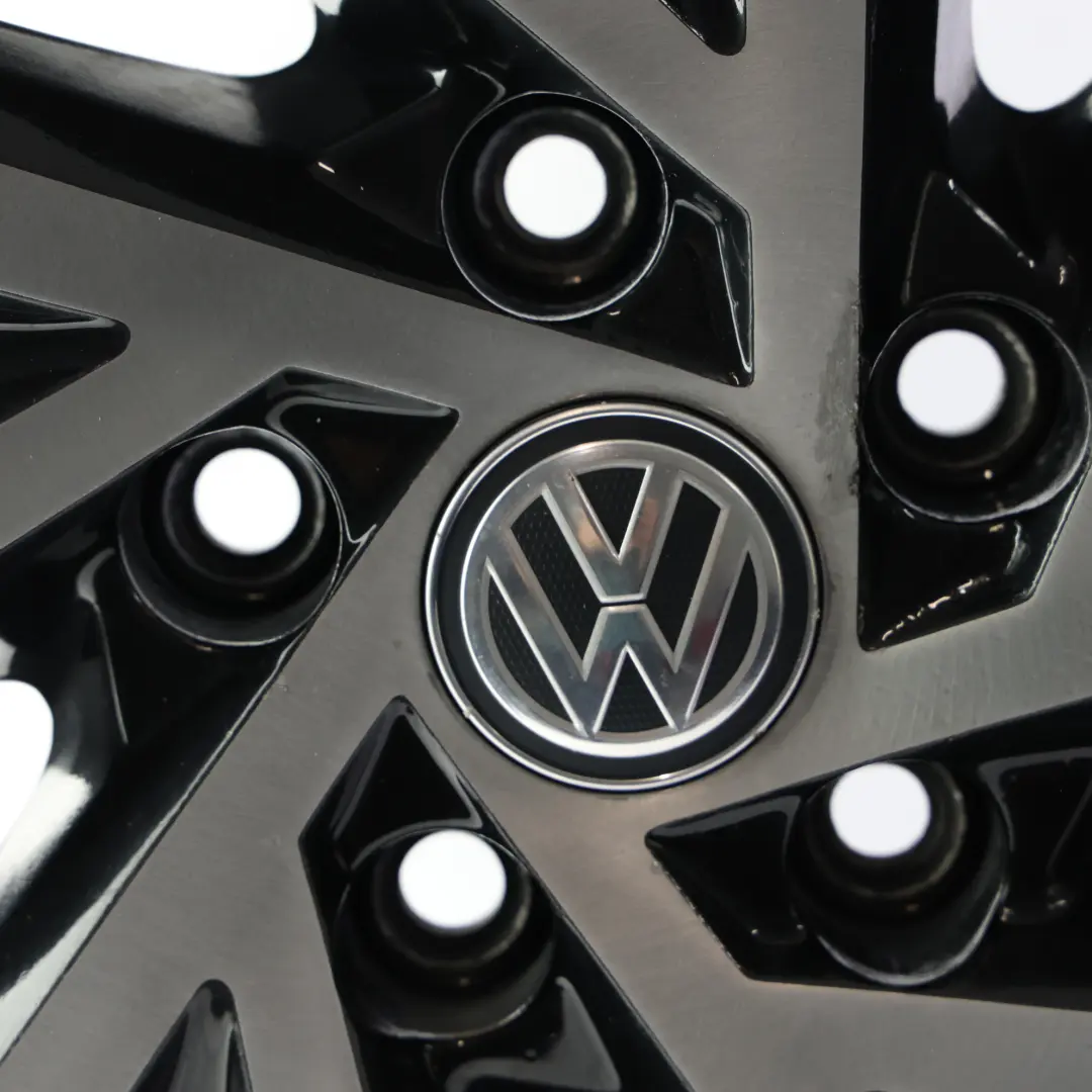 Alloy Wheel Rim Black 19" 8J ET:50 Spielberg to Volkswagen Golf R Mk7 with Part number 5G0601025DB Volkswagen Golf R Mk7 Alloy Wheel Rim Black 19" 8J ET:50 Spielberg - SKU 5G0601025DB-1 - Part number 5G0601025DB