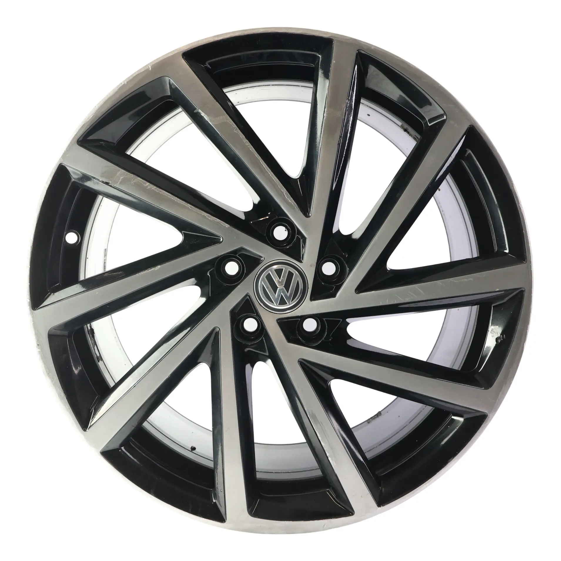 Volkswagen Golf R Mk7 Jante Alliage Noir 19" 8J ET:50 Spielberg 5G0601025DB