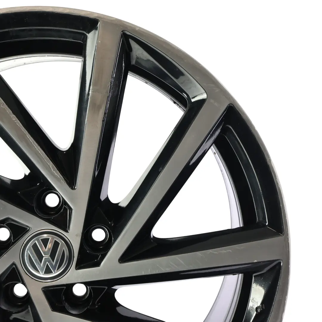 Volkswagen Golf R Mk7 Alufelge Schwarz 19" 8J ET:50 Spielberg - SKU 5G0601025DB-2 - Teilenummer 5G0601025DB