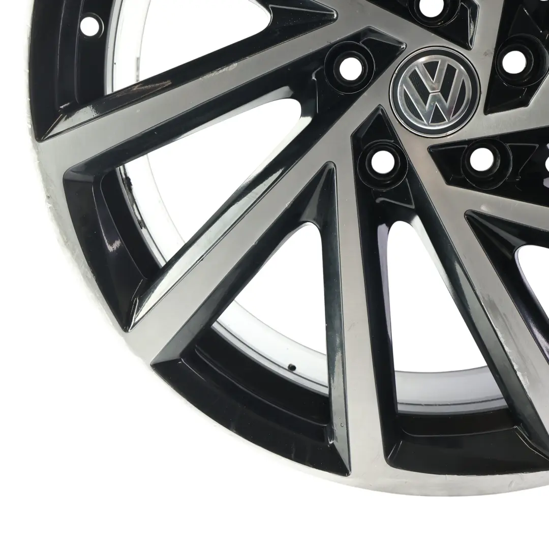 Volkswagen Golf R Mk7 Jante Alliage Noir 19" 8J ET:50 Spielberg - SKU 5G0601025DB-2 - Numéro de pièce 5G0601025DB