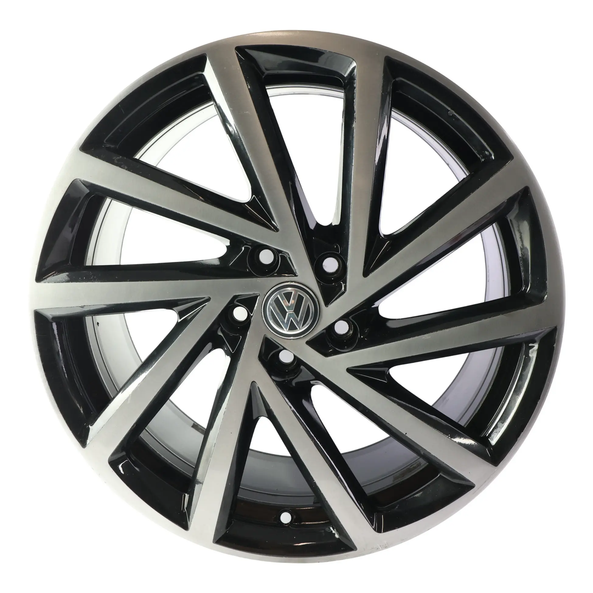 Volkswagen Golf R Mk7 Alloy Wheel Rim Black 19" 8J ET:50 Spielberg 5G0601025DB