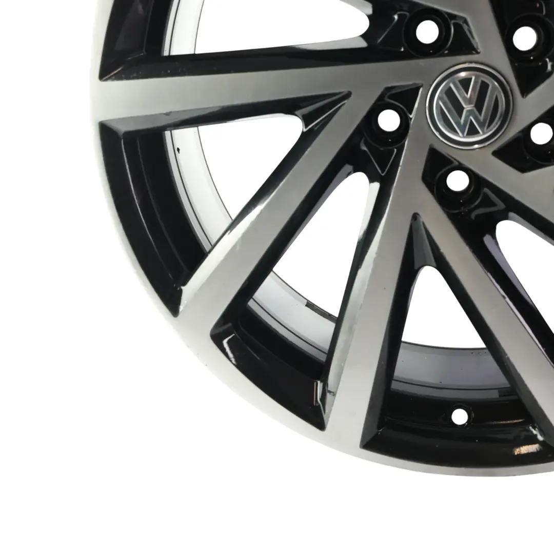 Alloy Wheel Rim Black 19" 8J ET:50 Spielberg to Volkswagen Golf R Mk7 with Part number 5G0601025DB Volkswagen Golf R Mk7 Alloy Wheel Rim Black 19" 8J ET:50 Spielberg - SKU 5G0601025DB-3 - Part number 5G0601025DB