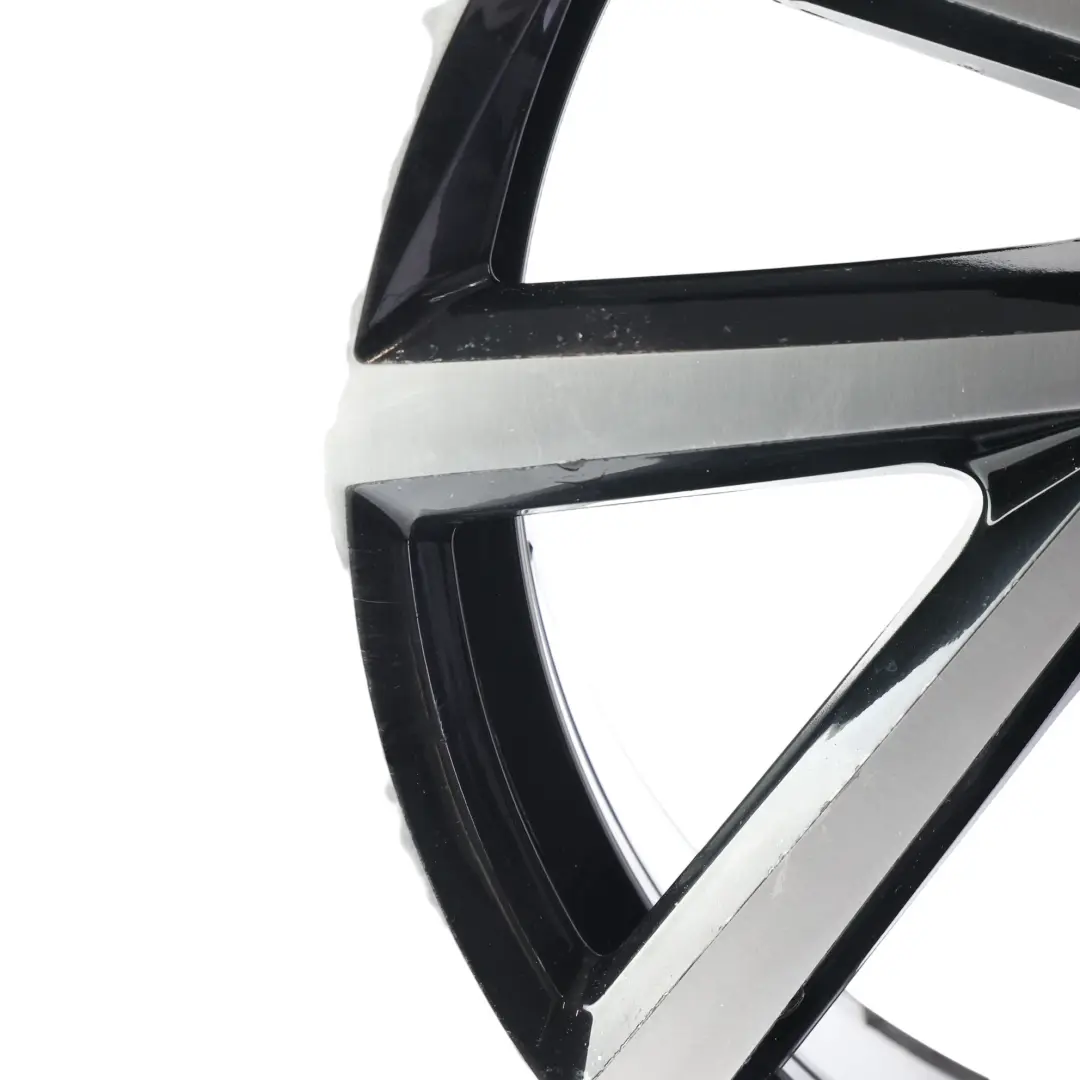 Alloy Wheel Rim Black 19" 8J ET:50 Spielberg to Volkswagen Golf R Mk7 with Part number 5G0601025DB Volkswagen Golf R Mk7 Alloy Wheel Rim Black 19" 8J ET:50 Spielberg - SKU 5G0601025DB-3 - Part number 5G0601025DB