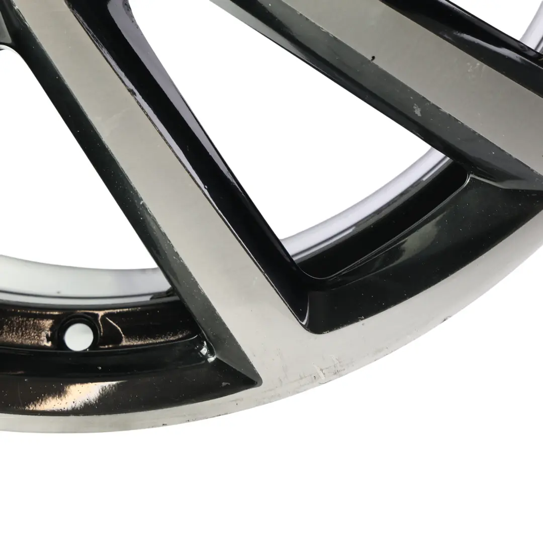 Volkswagen Golf R Mk7 Alloy Wheel Rim Black 19" 8J ET:50 Spielberg - SKU 5G0601025DB-3 - Part number 5G0601025DB