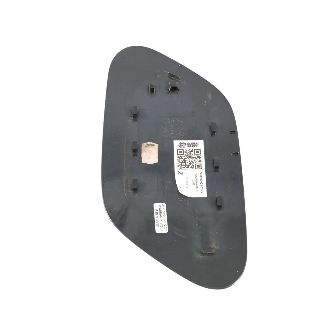 Volkswagen Golf Mk7 Fuel Filler Flap Cover Cap Grey Metallic - A9W - SKU 5G0809909-CSG - Part number 5G0809909