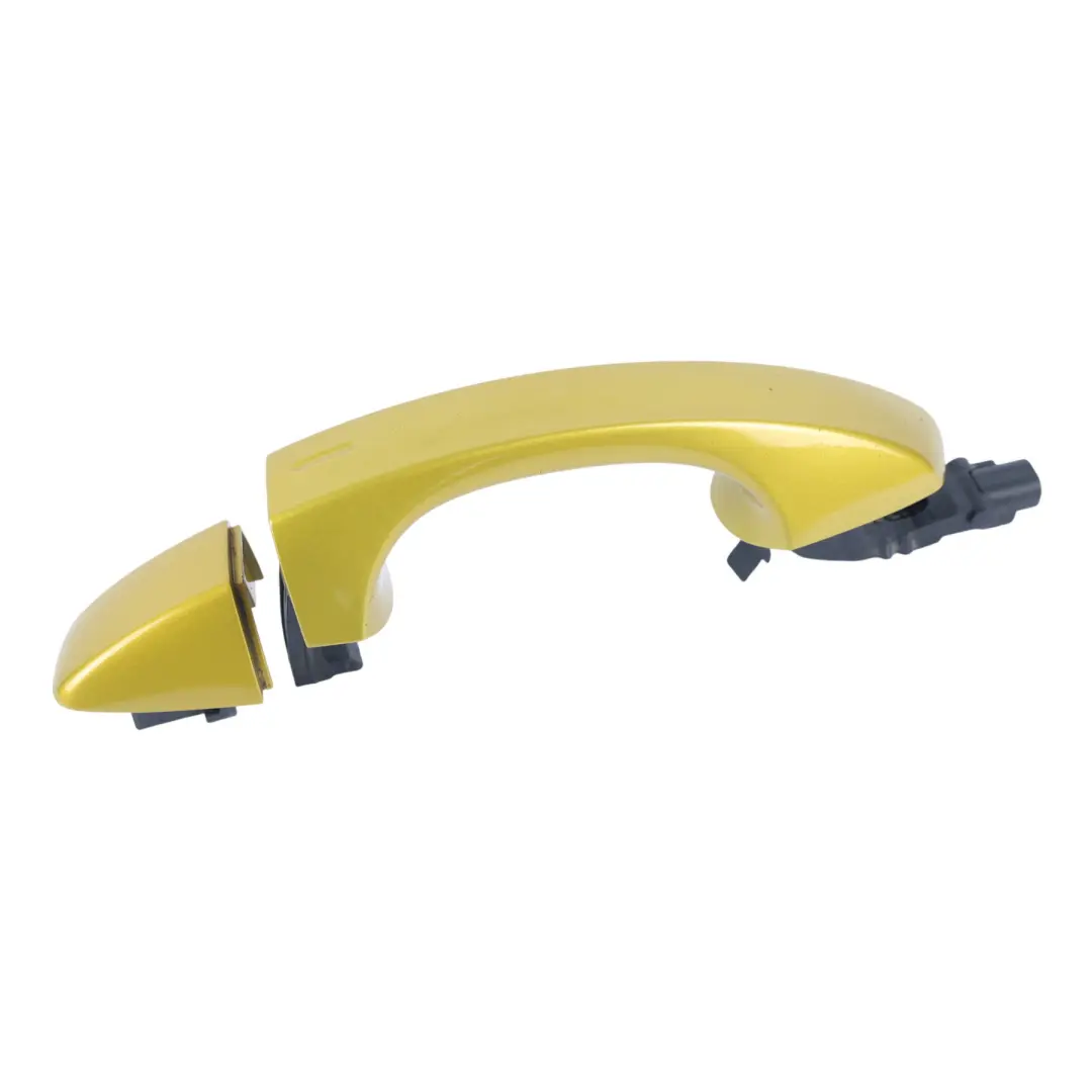Volkswagen Golf Mk7 Front Door Handle Keyless Left N/S Turmeric Yellow - R1X - SKU RHD-5G0837205Q-MTY - Part number 5G0837205Q