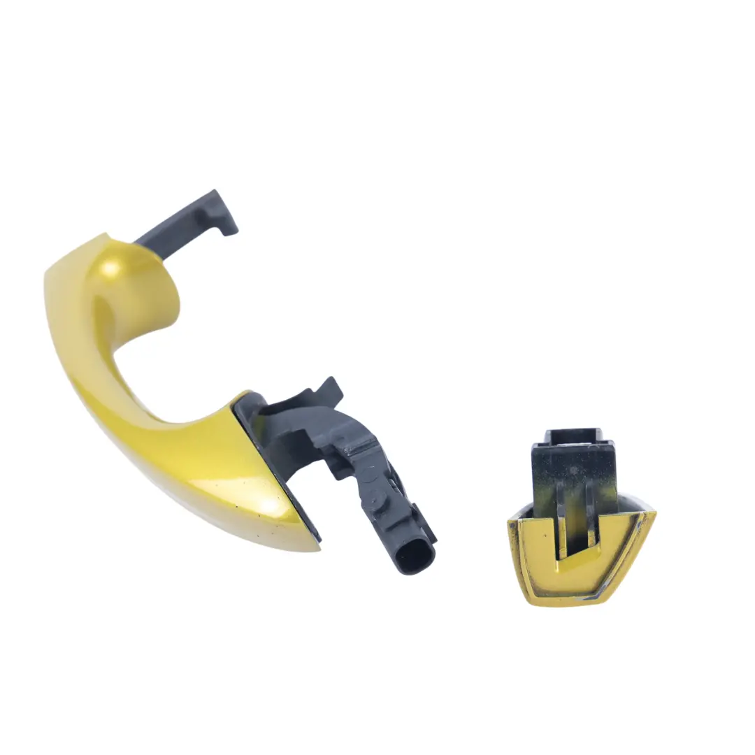 Front Door Handle Keyless Left N/S Turmeric Yellow - R1X to Volkswagen Golf Mk7 with Part number 5G0837205Q Volkswagen Golf Mk7 Front Door Handle Keyless Left N/S Turmeric Yellow - R1X - SKU RHD-5G0837205Q-MTY - Part number 5G0837205Q
