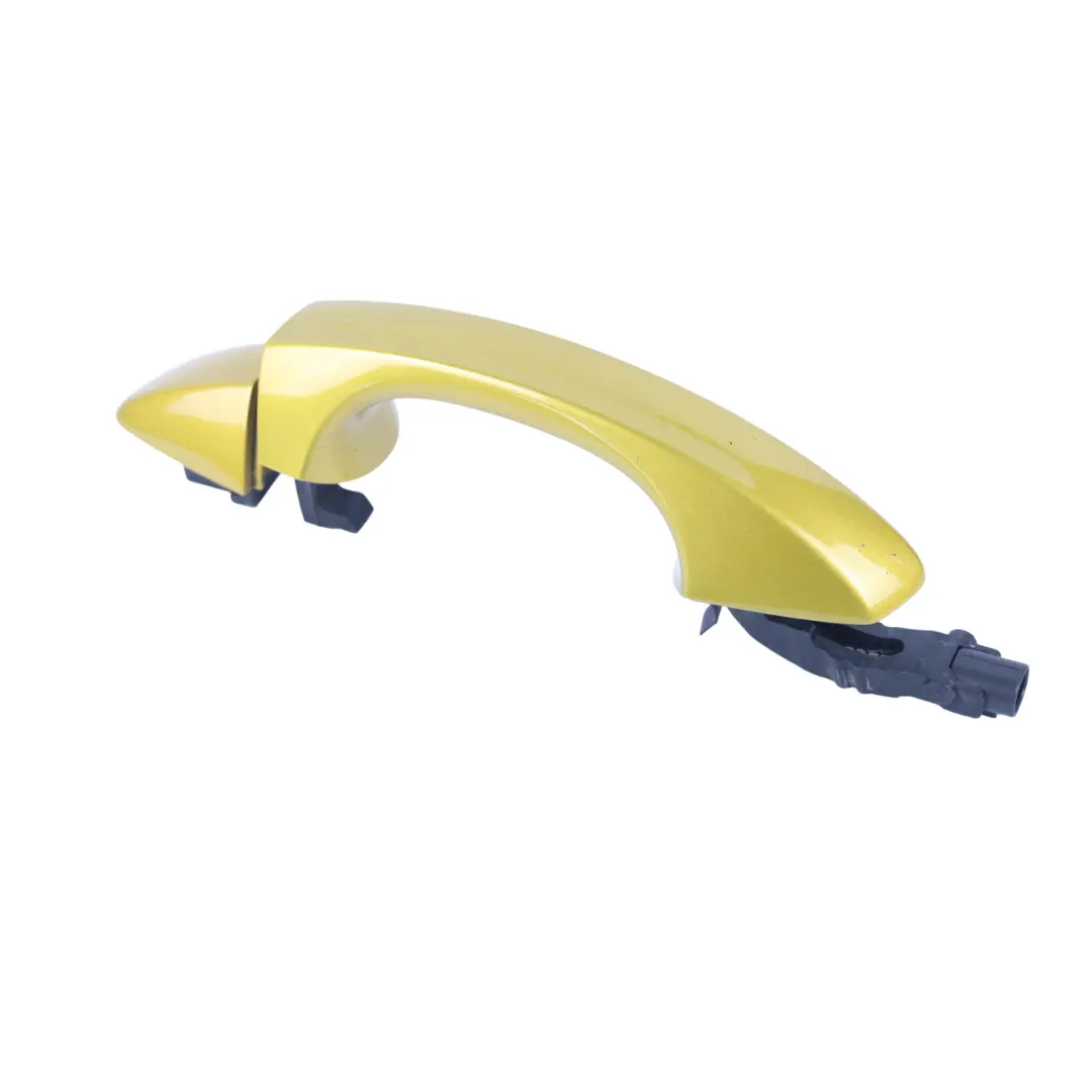 Front Door Handle Keyless Left N/S Turmeric Yellow - R1X to Volkswagen Golf Mk7 with Part number 5G0837205Q Volkswagen Golf Mk7 Front Door Handle Keyless Left N/S Turmeric Yellow - R1X - SKU RHD-5G0837205Q-MTY - Part number 5G0837205Q
