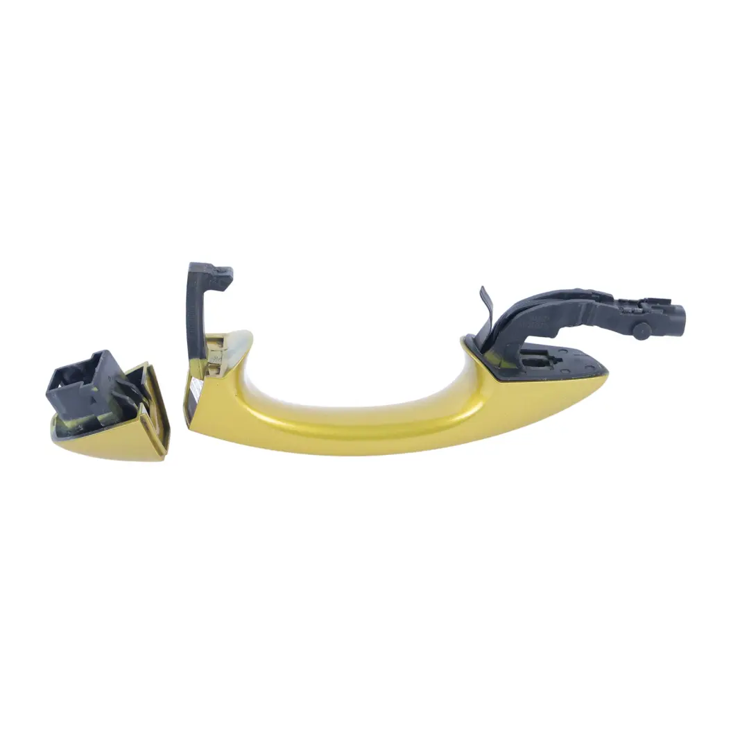 Front Door Handle Keyless Left N/S Turmeric Yellow - R1X to Volkswagen Golf Mk7 with Part number 5G0837205Q Volkswagen Golf Mk7 Front Door Handle Keyless Left N/S Turmeric Yellow - R1X - SKU RHD-5G0837205Q-MTY - Part number 5G0837205Q