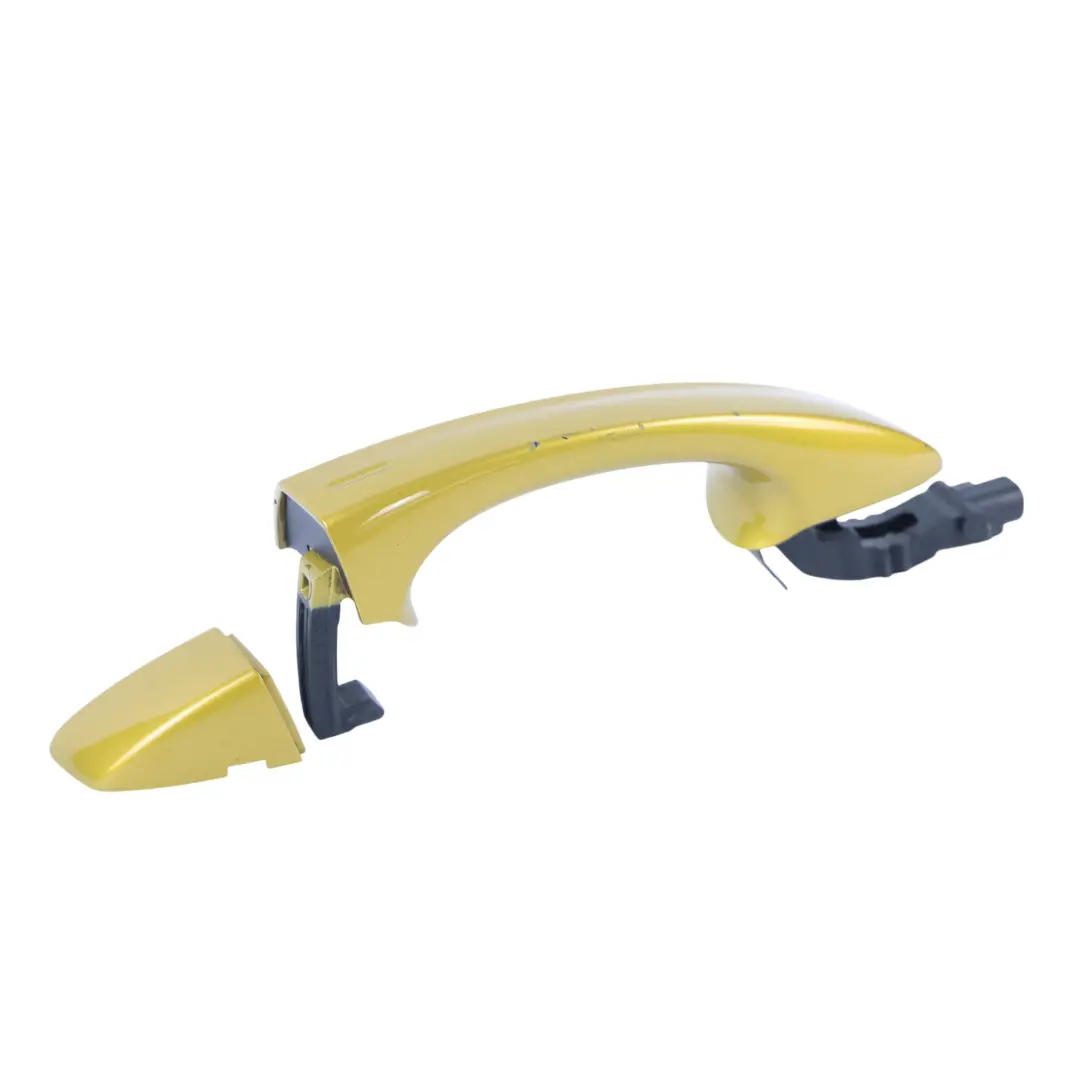 Volkswagen Golf Mk7 Front Door Grab Handle Right O/S Turmeric Yellow - R1X - SKU RHD-5G0837206Q-MTY - Part number 5G0837206Q
