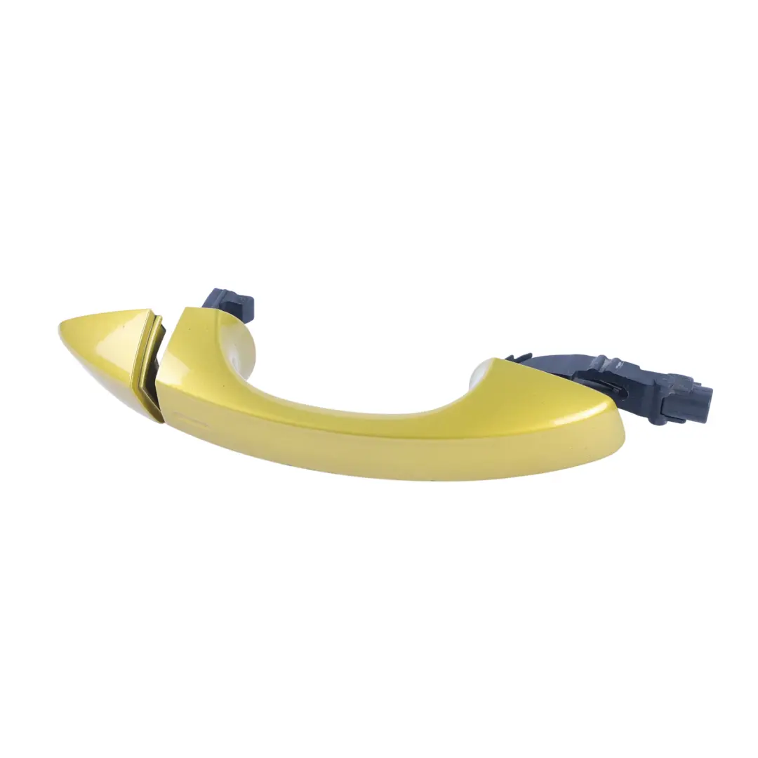 Volkswagen Golf Mk7 Front Door Grab Handle Right O/S Turmeric Yellow - R1X - SKU RHD-5G0837206Q-MTY - Part number 5G0837206Q