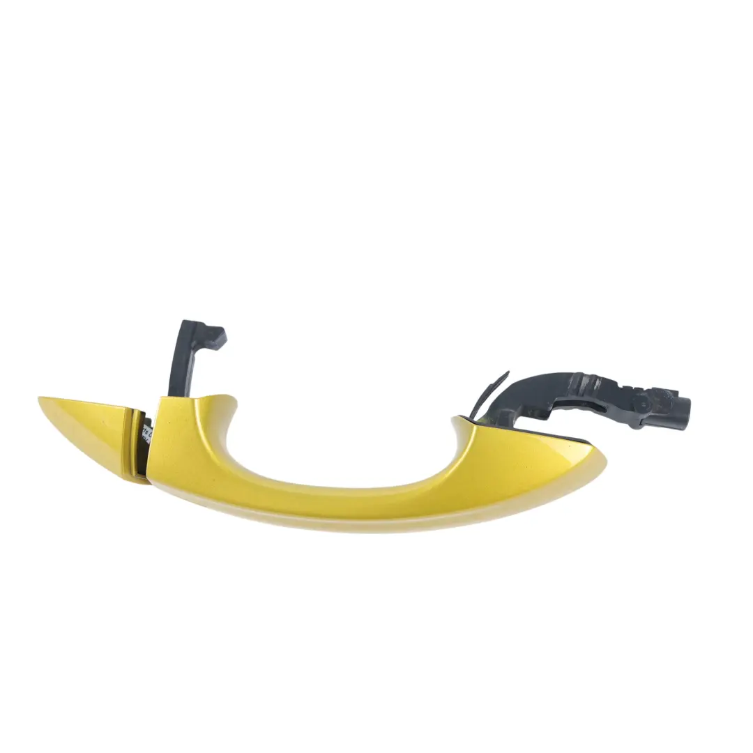 Volkswagen Golf Mk7 Front Door Grab Handle Right O/S Turmeric Yellow - R1X - SKU RHD-5G0837206Q-MTY - Part number 5G0837206Q