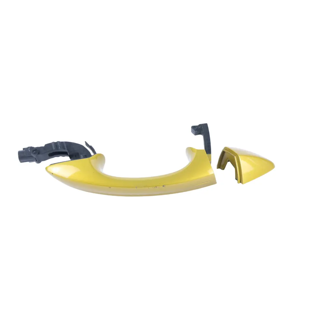 Volkswagen Golf Mk7 Front Door Grab Handle Right O/S Turmeric Yellow - R1X - SKU RHD-5G0837206Q-MTY - Part number 5G0837206Q