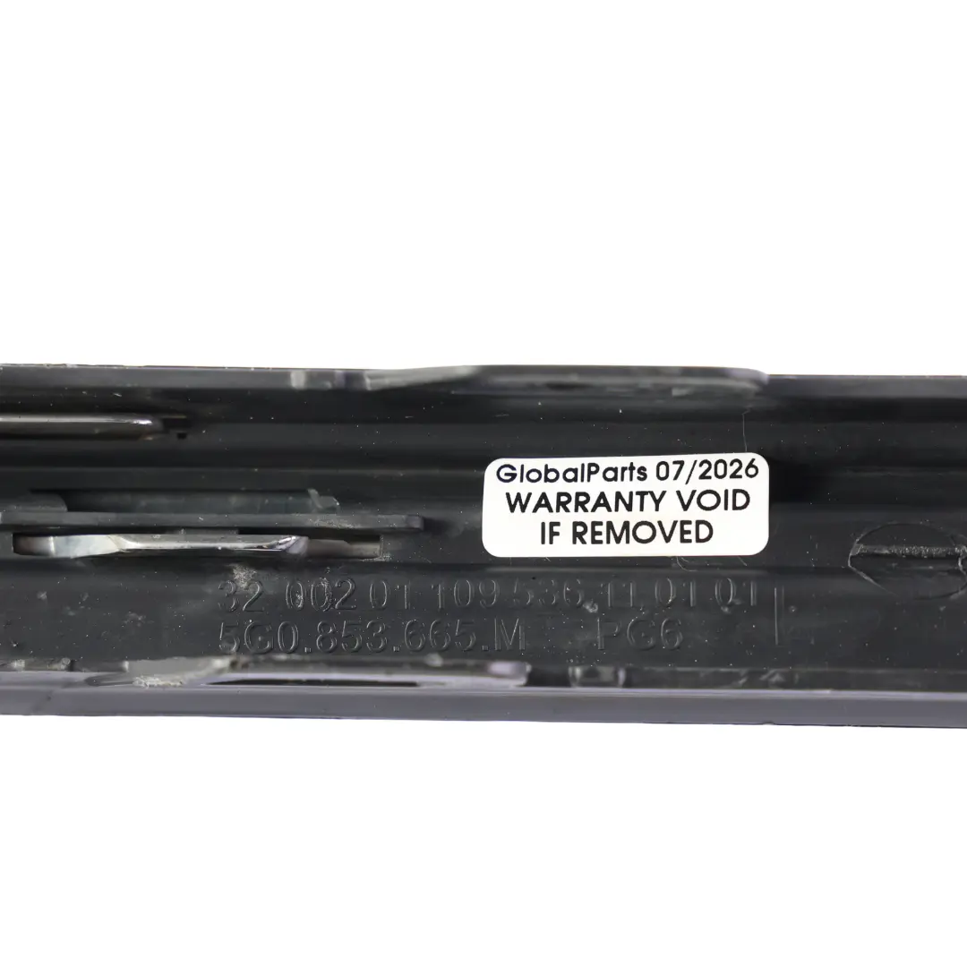 5G Listwa Zderzaka Chrom Przednia Lewa 5G0853665M do Volkswagen Golf o numerze 5G0854661F Volkswagen Golf 5G Listwa Zderzaka Chrom Przednia Lewa 5G0853665M - SKU 5G0854661F - Numer Części 5G0854661F