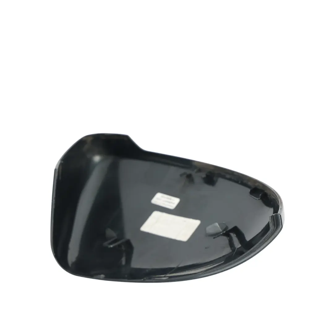 Volkswagen Golf Mk7 Wing Mirror Cap Cover Front Left N/S Carbon Steel Grey - A9W - SKU 5G0857537E-CSG - Part number 5G0857537E
