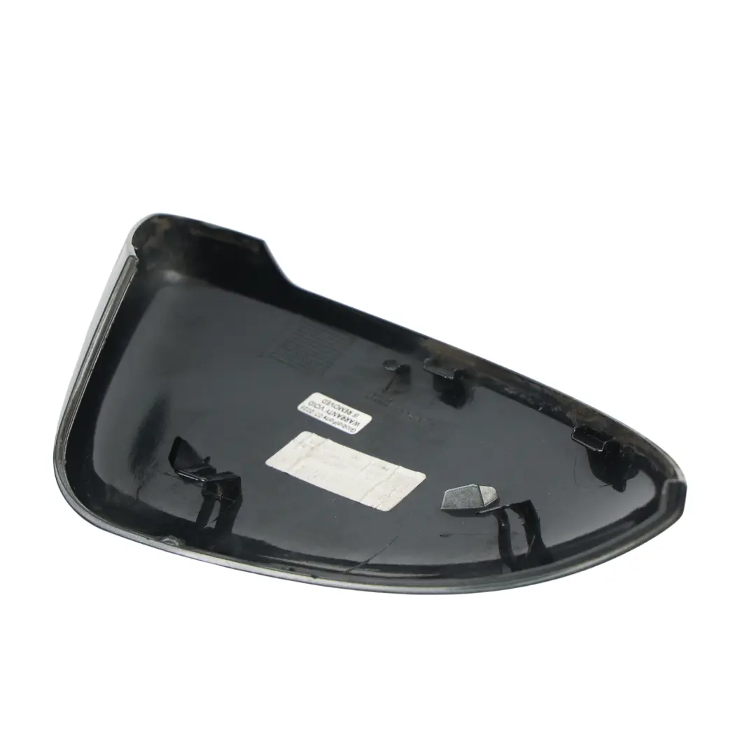 Wing Mirror Cap Cover Front Left N/S Carbon Steel Grey - A9W to Volkswagen Golf Mk7 with Part number 5G0857537E Volkswagen Golf Mk7 Wing Mirror Cap Cover Front Left N/S Carbon Steel Grey - A9W - SKU 5G0857537E-CSG - Part number 5G0857537E