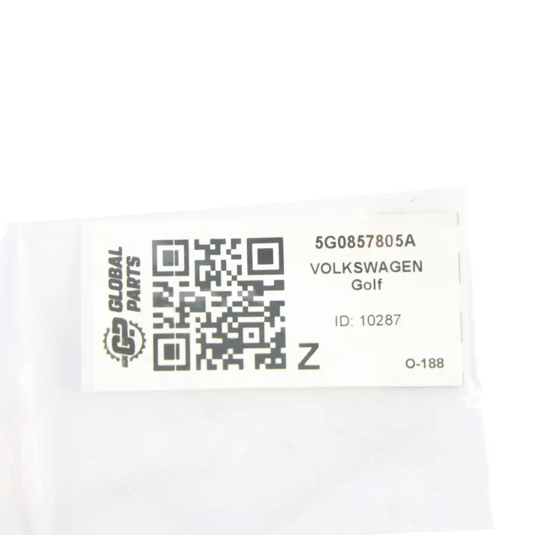 VW Volkswagen Golf GTI Mk7 Rear Seat Belt Restraint Left Right N/O/S - SKU 5G0857805A - Part number 5G0857805A