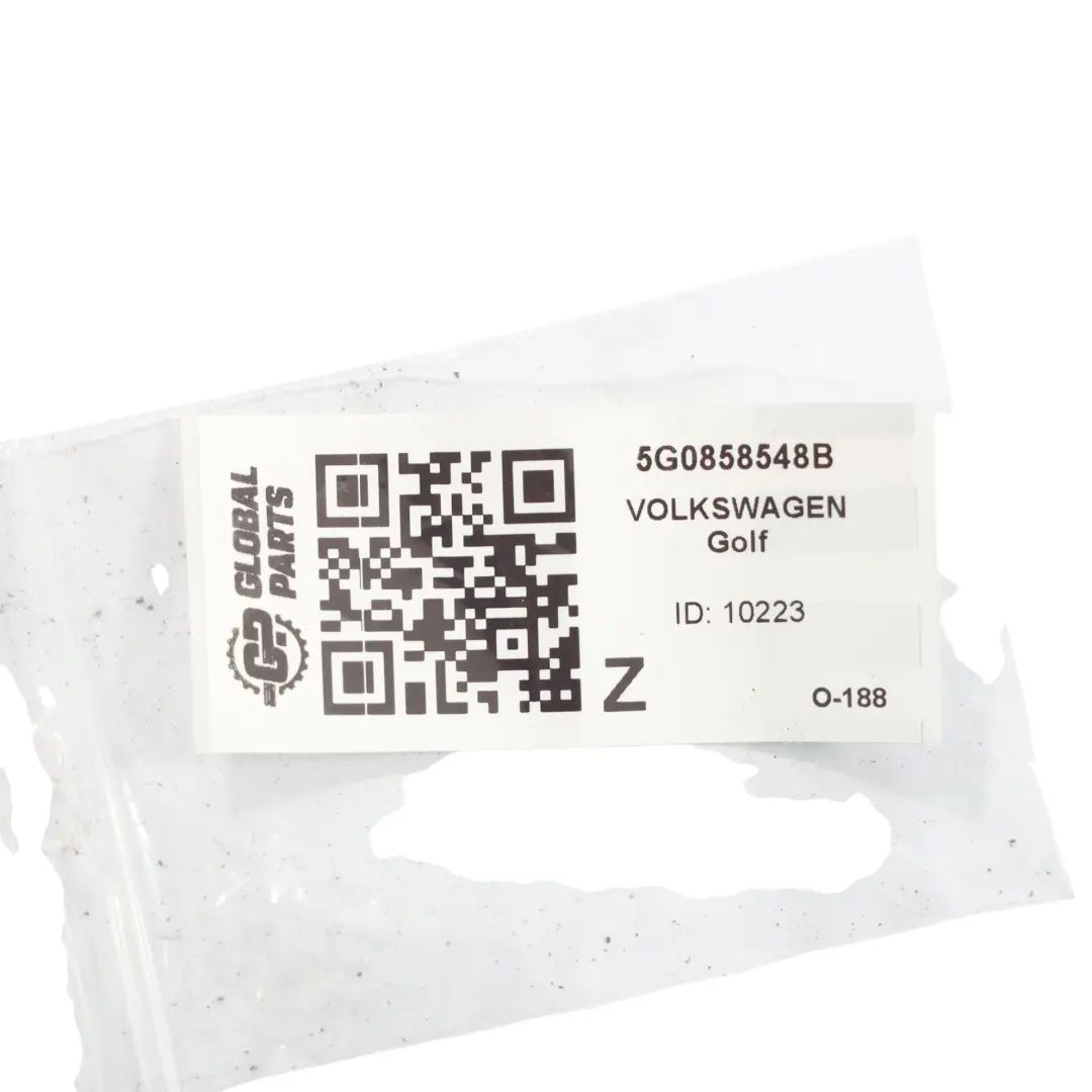 Volkswagen Golf Mk7 5G Specchietto Retrovisore Interno Copertura Nero - SKU 5G0858548B - Numero di parte 5G0858548B