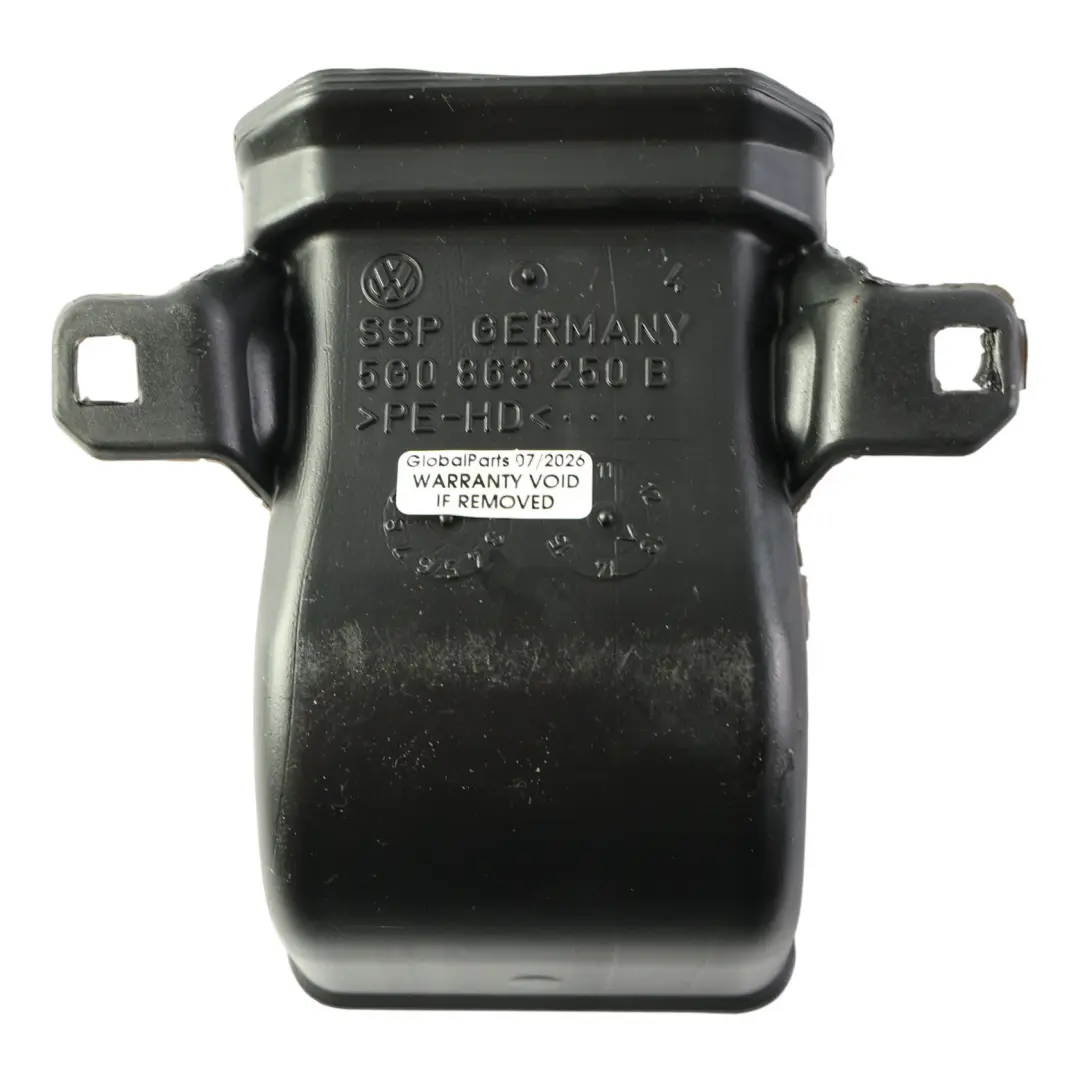 Centre Console Tunnel Duct Channel to Volkswagen Golf Mk7 Rear with Part number 5G0863250B Volkswagen Golf Mk7 Rear Centre Console Tunnel Duct Channel - SKU 5G0863250B - Part number 5G0863250B