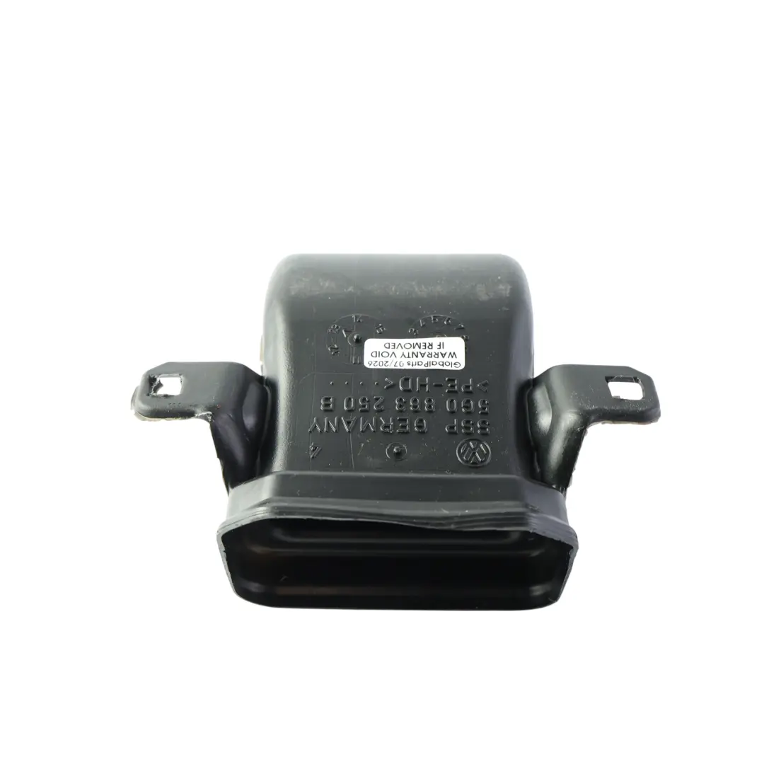 Conducto Canal Túnel Consola Central Trasera para Volkswagen Golf Mk7 con número de pieza 5G0863250B Volkswagen Golf Mk7 Conducto Canal Túnel Consola Central Trasera - SKU 5G0863250B - Número de pieza 5G0863250B
