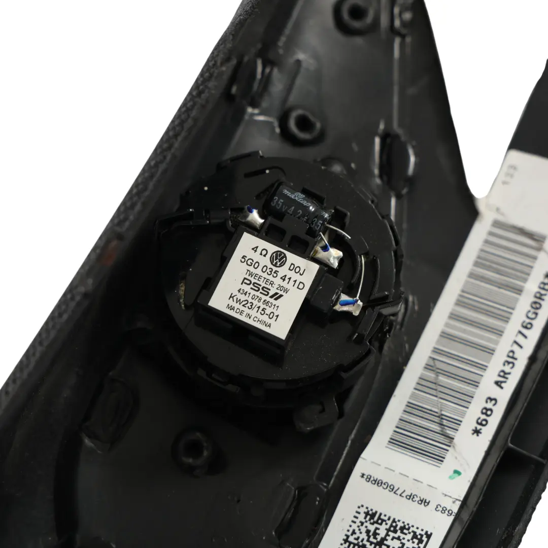 Volkswagen Golf GTD Moldura Superior Pilar A Derecho - SKU 5G0867234R-3 - Número de pieza 5G0867234R