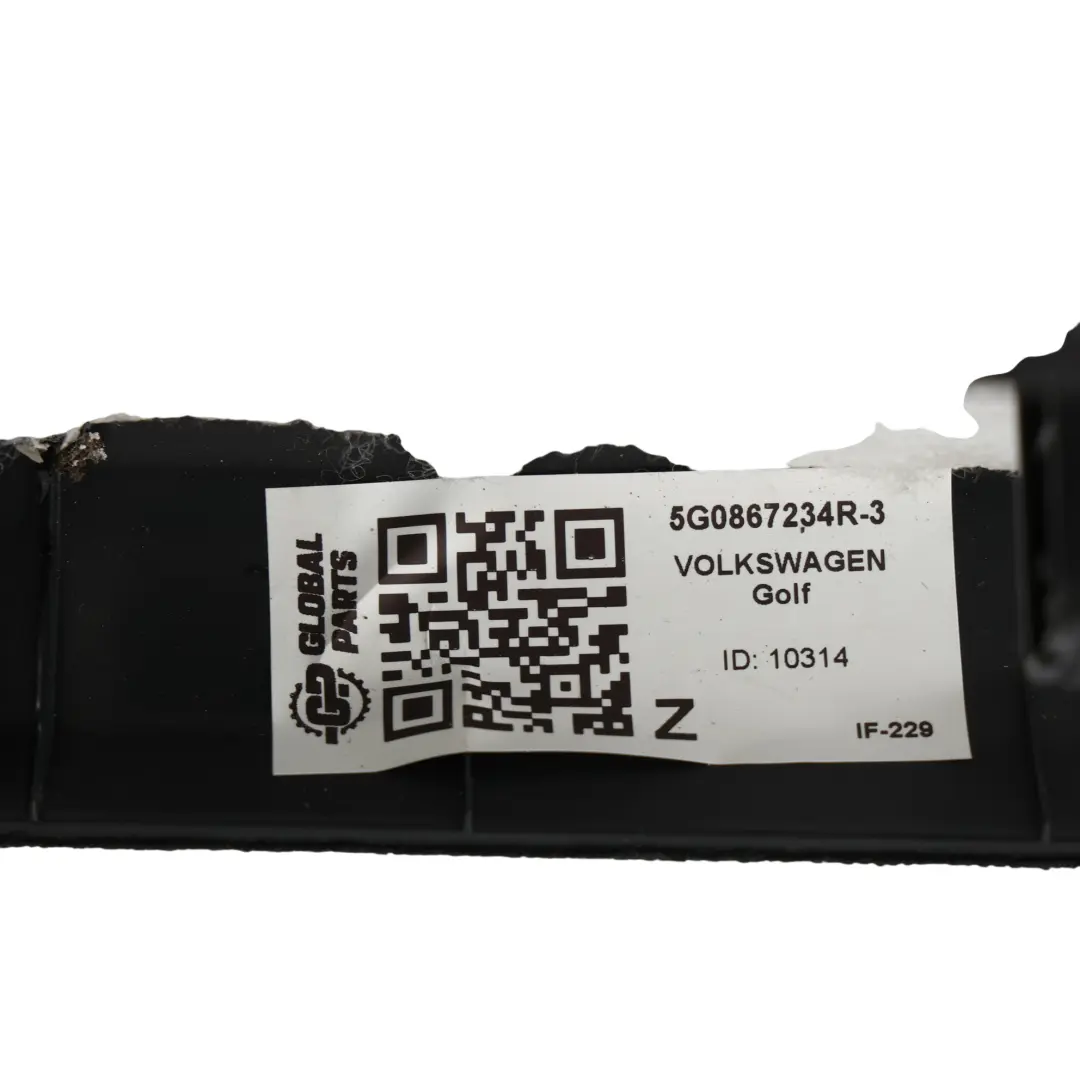 Garniture Supérieure Montant A Droite pour Volkswagen Golf Gtd à propos du numéro de pièce 5G0867234R Volkswagen Golf Gtd Garniture Supérieure Montant A Droite - SKU 5G0867234R-3 - Numéro de pièce 5G0867234R