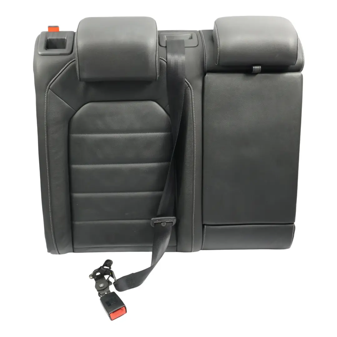 Volkswagen Golf Mk7 Oparcie Kanapy Prawe Czarna Skóra Szara Nić - SKU 5G0885806LA - Numer Części 5G0885806LA
