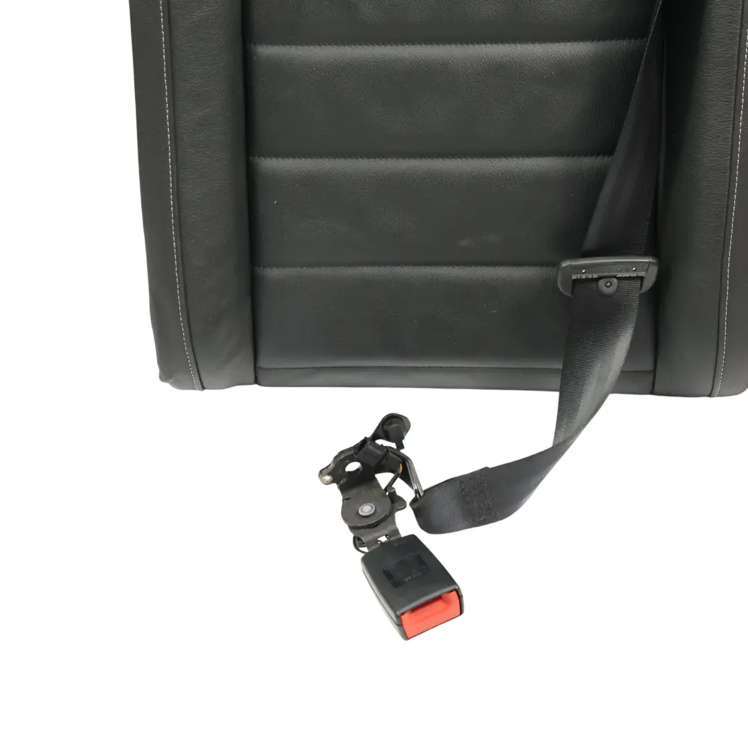 Backrest Cover Right O/S Black Leather Grey Stitching to VW Golf Mk7 Rear Seat with Part number 5G0885806LA VW Golf Mk7 Rear Seat Backrest Cover Right O/S Black Leather Grey Stitching - SKU 5G0885806LA - Part number 5G0885806LA