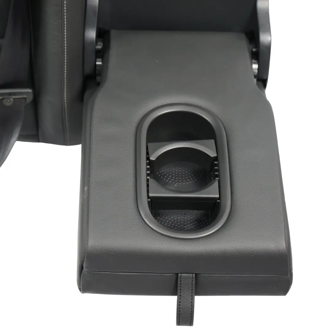 VW Golf Mk7 Rear Seat Backrest Cover Right O/S Black Leather Grey Stitching - SKU 5G0885806LA - Part number 5G0885806LA