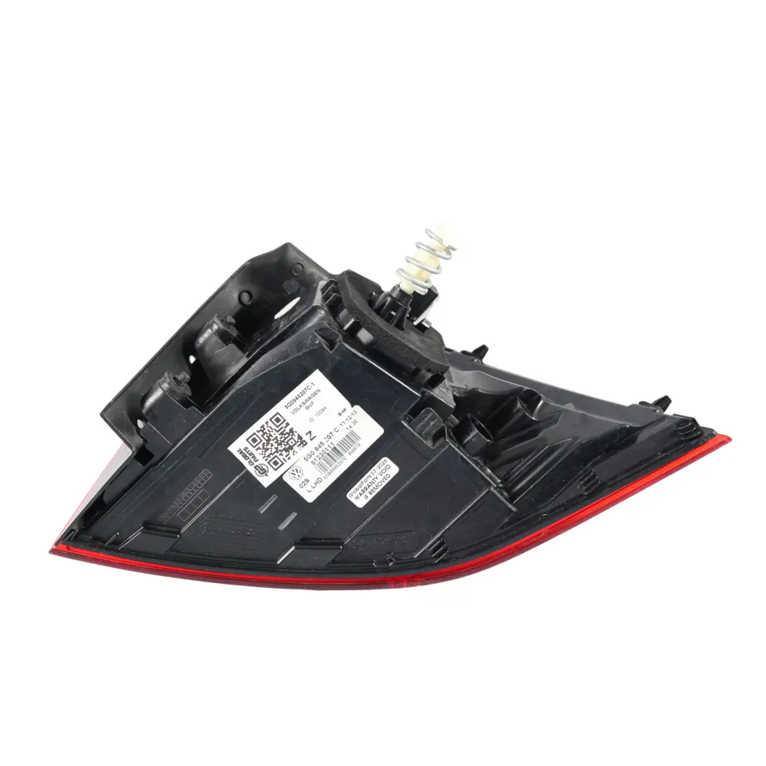 Volkswagen Golf R Mk7 Lampa Tylna Lewa Przyciemniana LED - SKU 5G0945207C-1 - Numer Części 5G0945207C