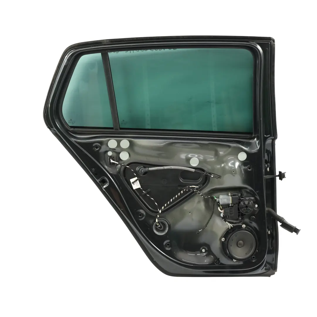 Door Left N/S Carbon Steel Grey - A9W to Volkswagen Golf Mk7 Rear with Part number 5G4833055AC Volkswagen Golf Mk7 Rear Door Left N/S Carbon Steel Grey - A9W - SKU 5G4833055AC-CSG - Part number 5G4833055AC