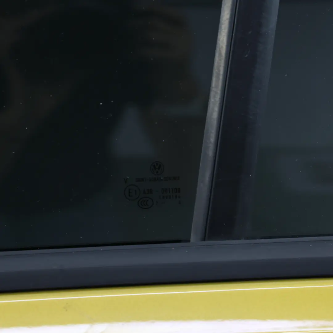Volkswagen Golf Mk7 Panneau Porte Arrière Gauche Jaune Curcuma Métallisé R1X - SKU 5G4833055AC-MTY - Numéro de pièce 5G4833055AC