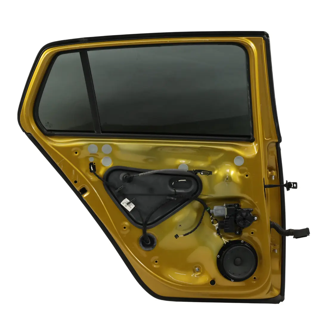 Volkswagen Golf Mk7 Rear Door Cover Panel Left N/S Turmeric Yellow Metallic R1X - SKU 5G4833055AC-MTY - Part number 5G4833055AC
