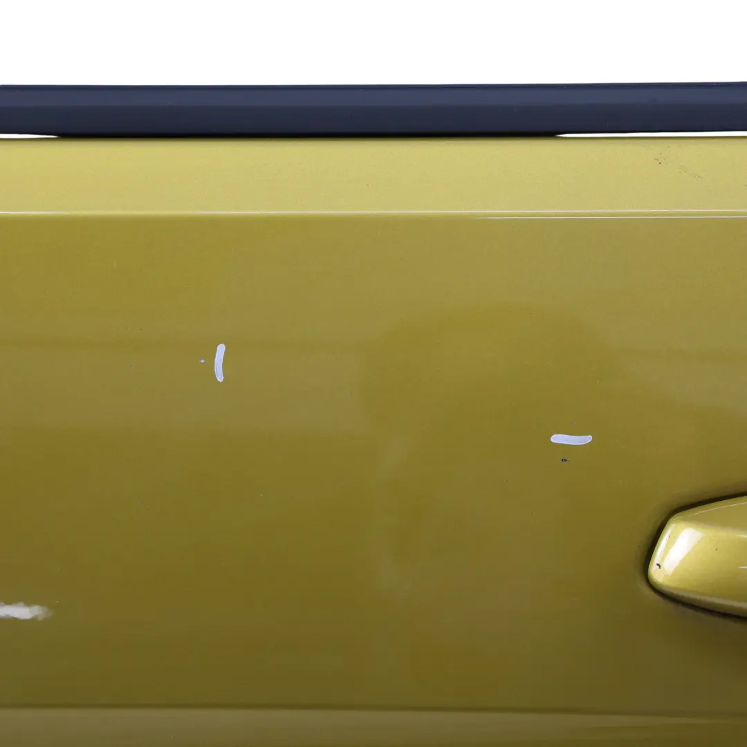 Volkswagen Golf Mk7 Panneau Porte Arrière Gauche Jaune Curcuma Métallisé R1X - SKU 5G4833055AC-MTY - Numéro de pièce 5G4833055AC