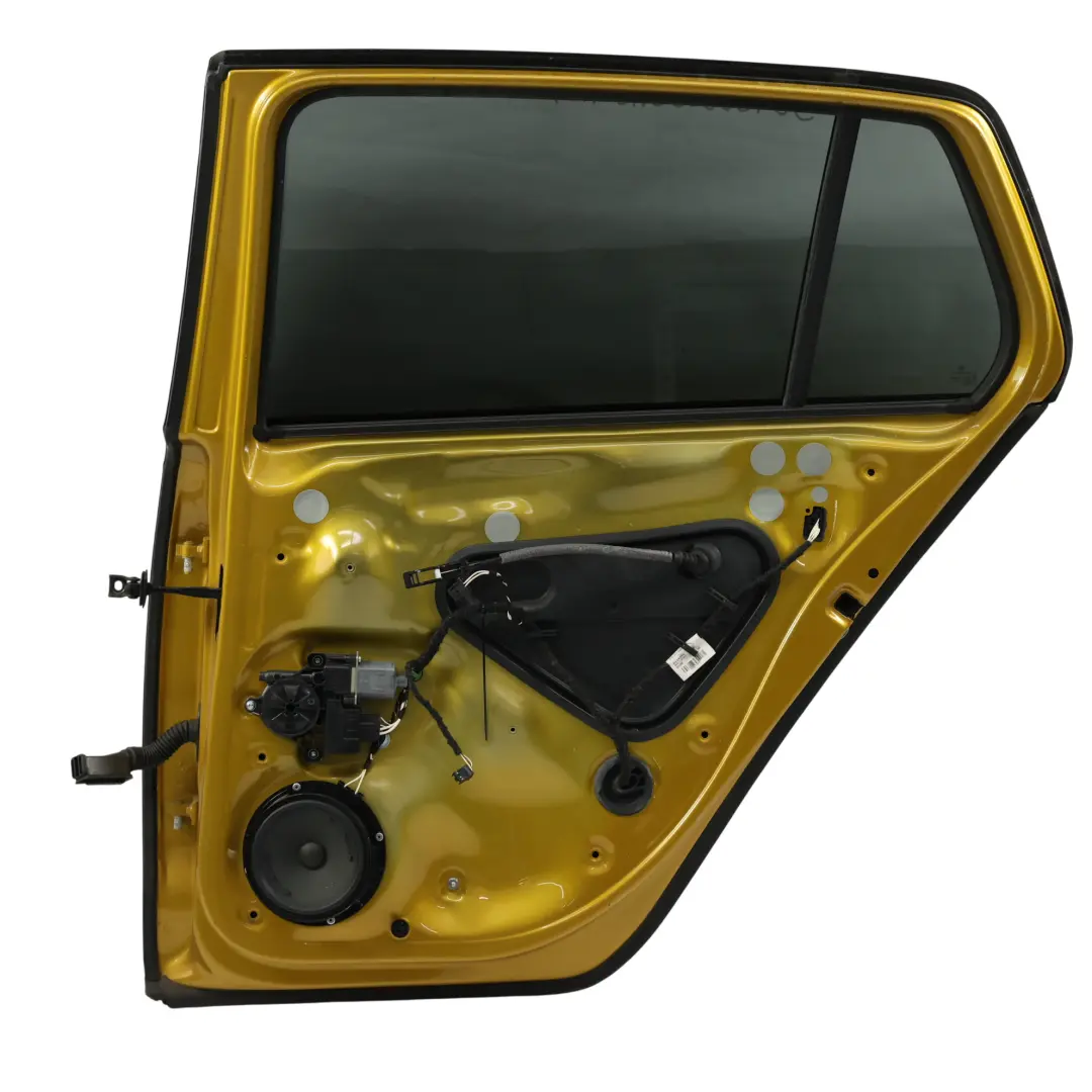 Volkswagen Golf Mk7 Rear Door Cover Panel Right O/S Turmeric Yellow Metallic R1X - SKU 5G4833056AC-MTY - Part number 5G4833056AC