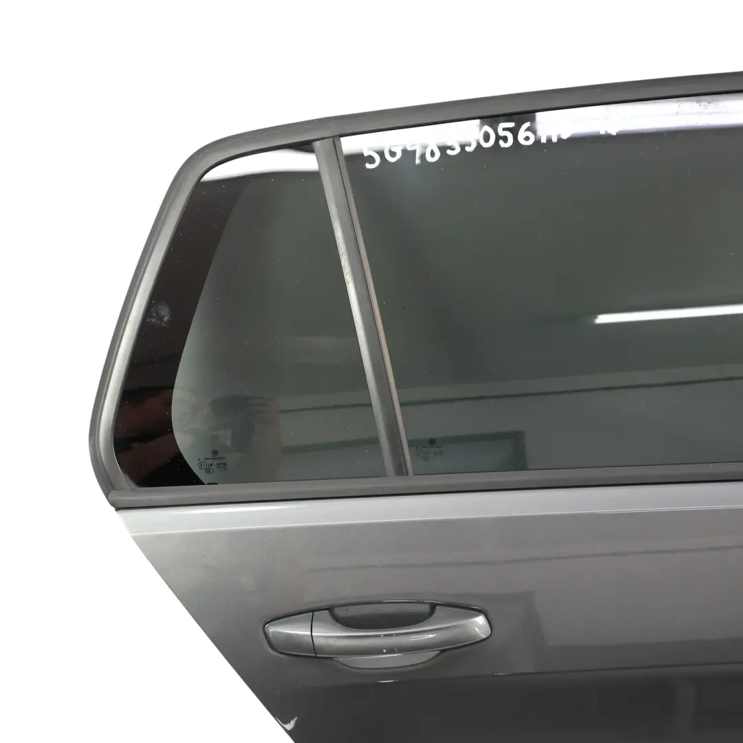 Volkswagen Golf Mk7 Panel Puerta Trasera Derecha Gris Indium Metalizado R7H - SKU 5G4833056AD-IDG - Número de pieza 5G4833056AD